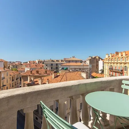 Splendide 80m2 - 2 - 5,10min Plages & Gare & Palais Des Festivals - Air Conditionne 公寓