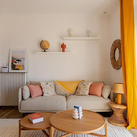 Splendide 80m2 - 2 - 5,10min Plages & Gare & Palais Des Festivals - Air Conditionne 公寓 戛纳